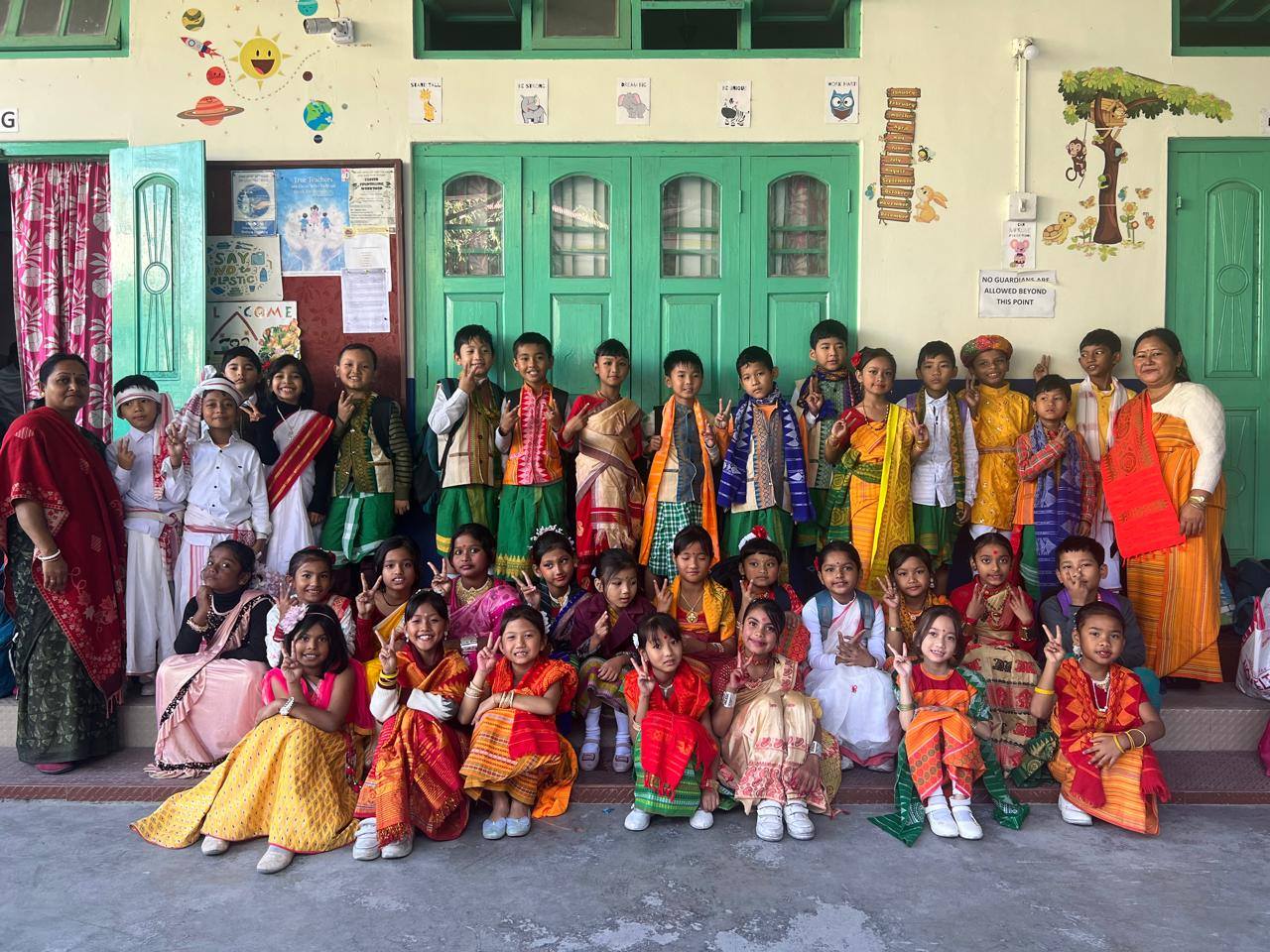 Students in extracurricular activity